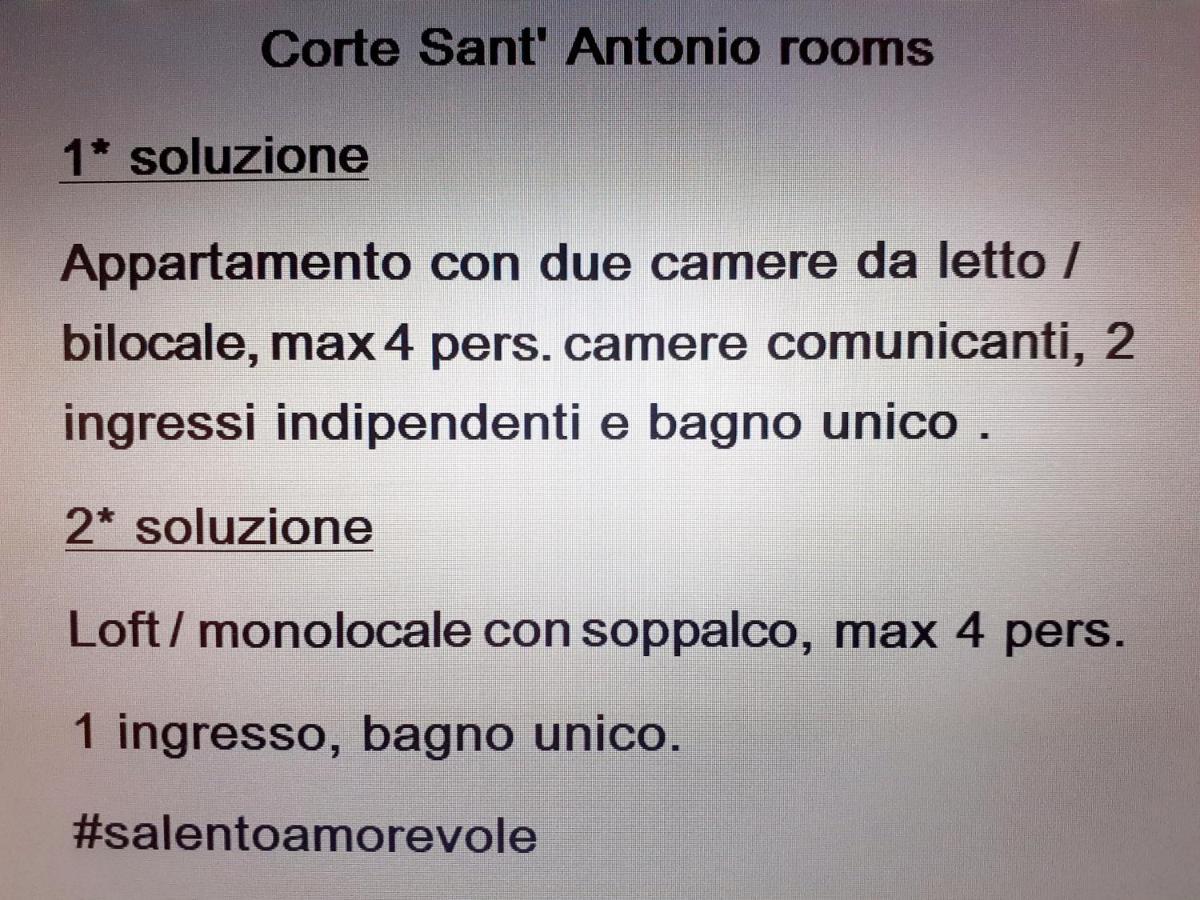 Corte Sant'Antonio Rooms มาร์ตาโน ภายนอก รูปภาพ